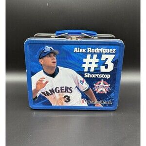 Vintage Y2K Alex Rodriguez Lunch Box / Rangers / MLB / Y2K
